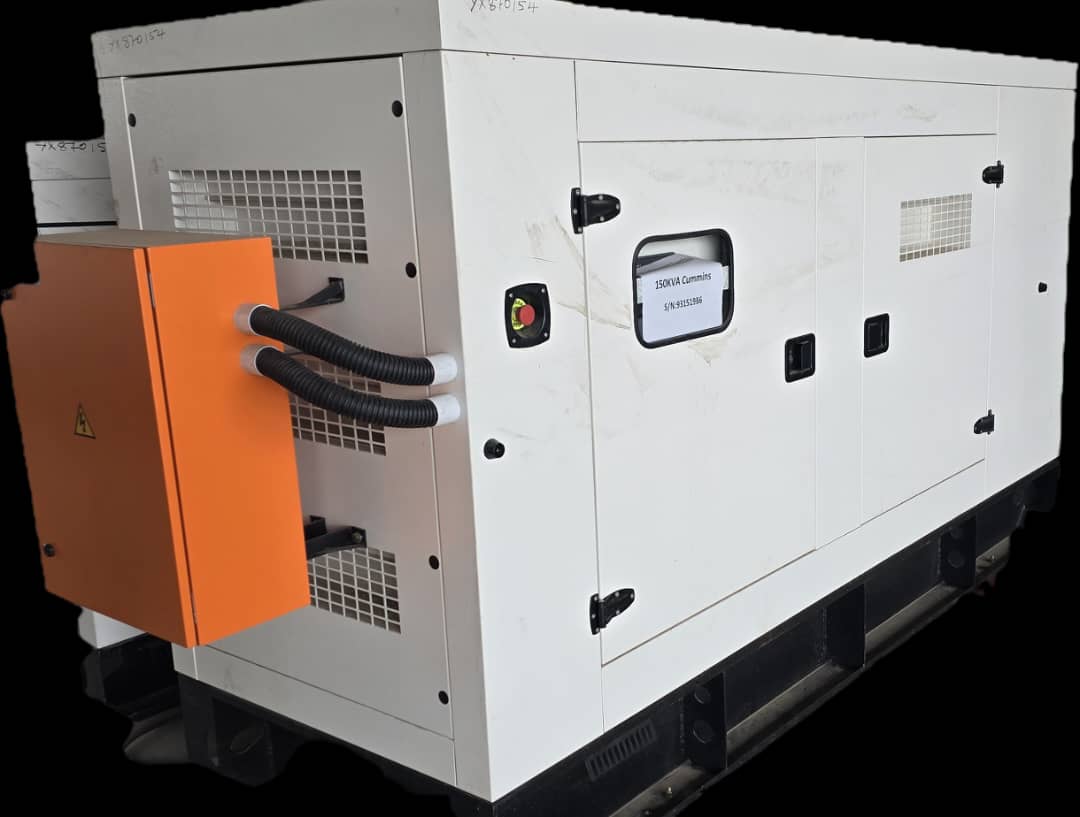 150KVA/165KVA CUMMINS GENERATOR WITH ATS – Mech House Trader